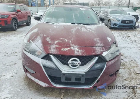 2016 Nissan Maxima 3.5S z USA, uszkodzony, nr VIN 1N4AA6AP3GC431561